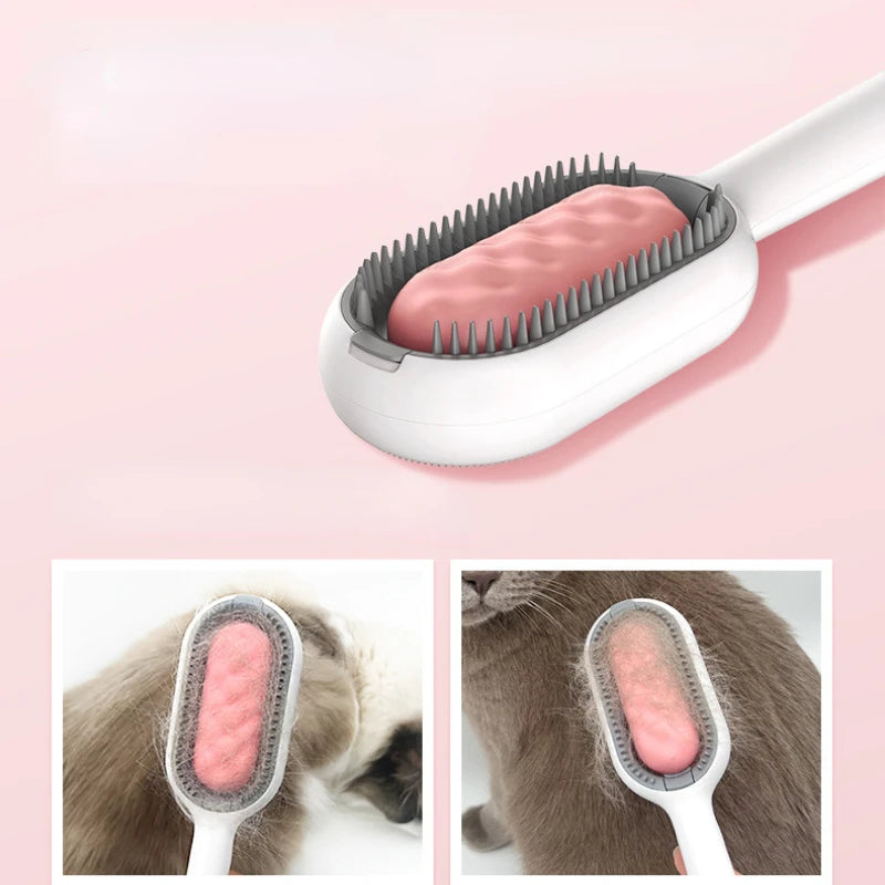 Hair Remover Brush Long Cat Dog Brush Pet Silicone Pet comb Cleaning Brush