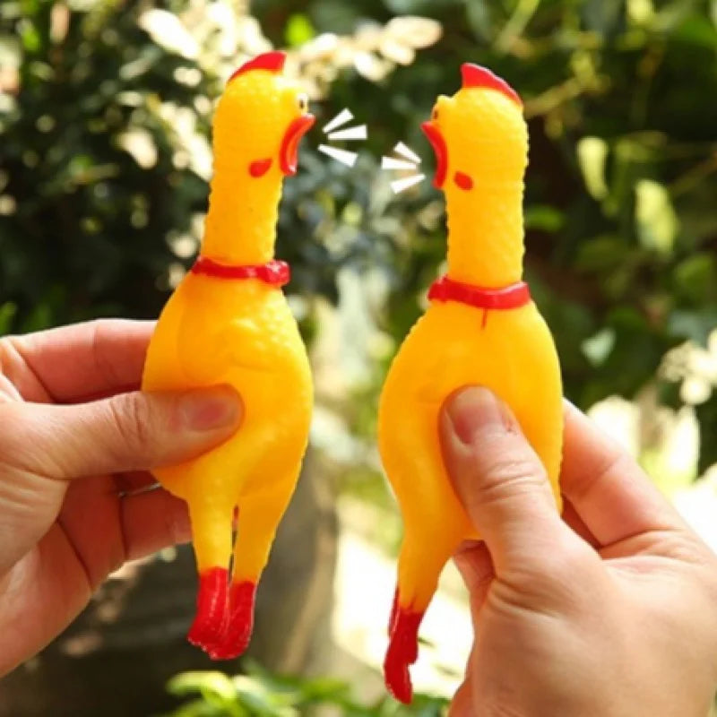 Chicken Chicken Rubber Teeking Pet Dog Makes Noise/Dog Toys