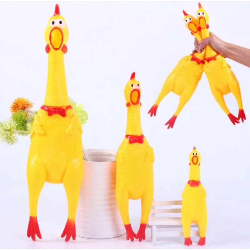 Chicken Chicken Rubber Teeking Pet Dog Makes Noise/Dog Toys