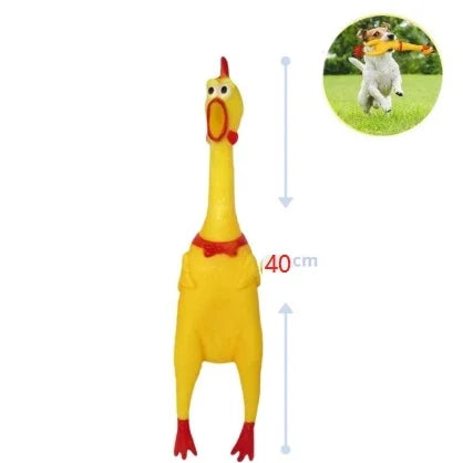 Chicken Chicken Rubber Teeking Pet Dog Makes Noise/Dog Toys